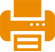 orange printer icon