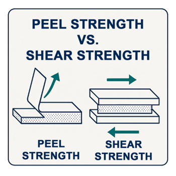 How to Choose the Right PSA for Your Enclosure Components Peel Strength verses Shear Strength