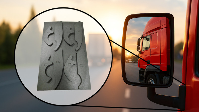 Solving Mirror Vibration in Heavy-Duty Vehicles with PORON® Polyurethane Mirror